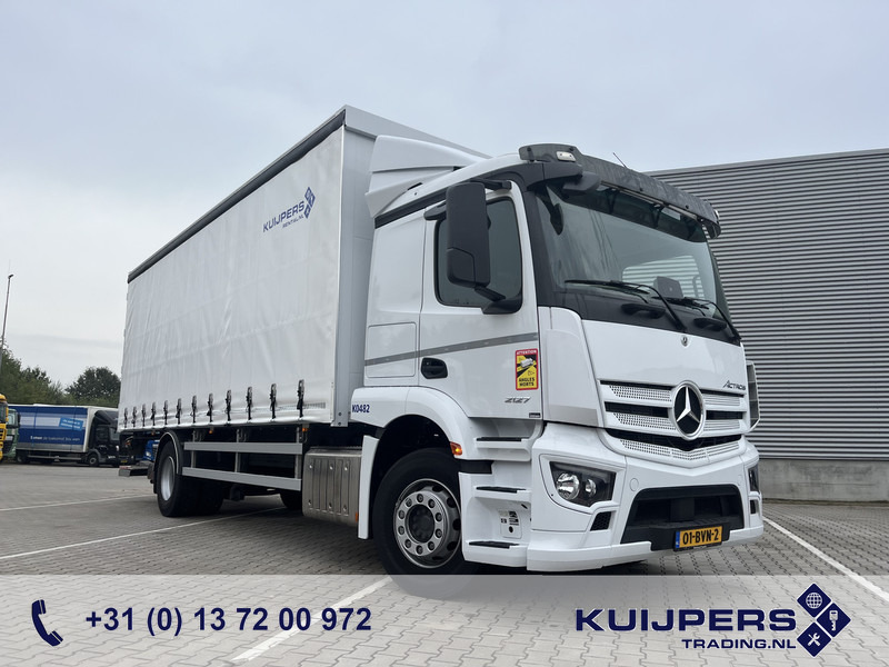 Mercedes-Benz Actros 2127 / Schuifzeil Box / Laadklep / APK 07-25 - شاحنة ستارة: صورة 1 Mercedes-Benz Actros 2127 / Schuifzeil Box / Laadklep / APK 07-25 - شاحنة ستارة: صورة 1