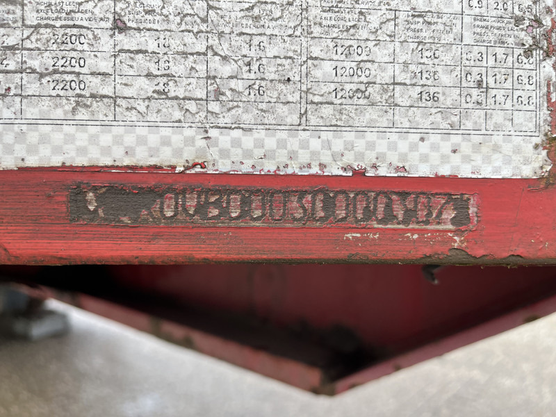 Nooteboom OVB-90-05 / 5 axle 12 Ton Hydraulic / BPW Drum / Ballast Trailer - نصف مقطورة مسطحة: صورة 4 Nooteboom OVB-90-05 / 5 axle 12 Ton Hydraulic / BPW Drum / Ballast Trailer - نصف مقطورة مسطحة: صورة 4