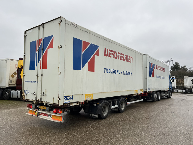 Scania R410 Highline / BDF Box + Wecon AWZ 218 / BDF Box / 448 dkm / NL Truck + Trailer - شاحنة مقفلة: صورة 2 Scania R410 Highline / BDF Box + Wecon AWZ 218 / BDF Box / 448 dkm / NL Truck + Trailer - شاحنة مقفلة: صورة 2