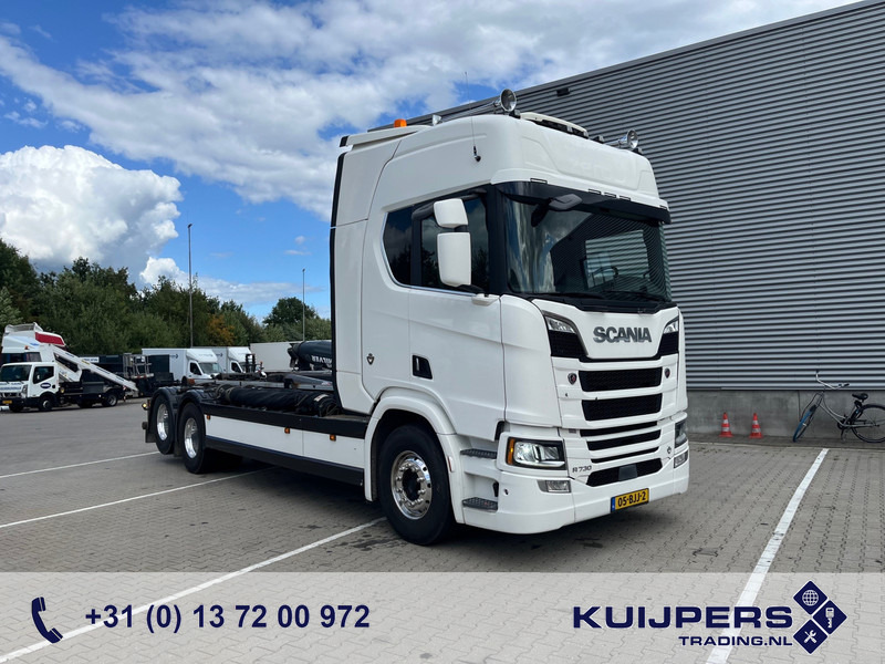 Scania R730 V8 6X2 / VDL Hook Lift 25 ton / 763 dkm / Smart Tacho V2 / APK TUV 03-26 - شاحنة ذات خطاف: صورة 1 Scania R730 V8 6X2 / VDL Hook Lift 25 ton / 763 dkm / Smart Tacho V2 / APK TUV 03-26 - شاحنة ذات خطاف: صورة 1