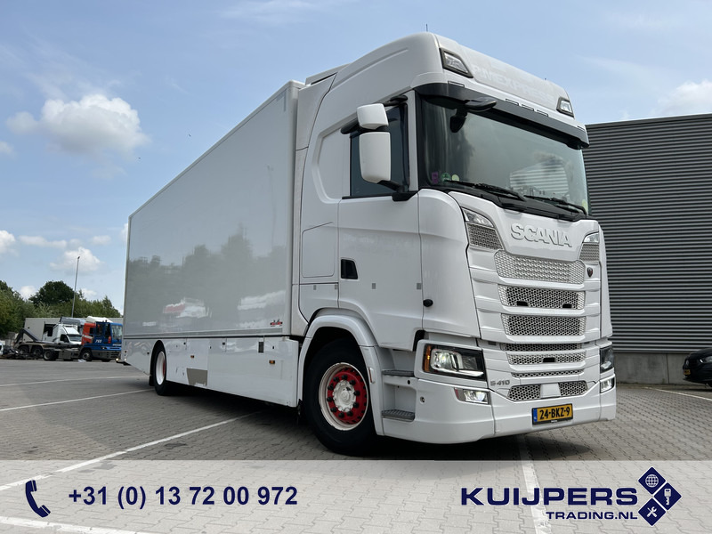 Scania S410 Highline / 491 dkm / Box 8.1 mtr / Laadklep 3000 kg - شاحنة مقفلة: صورة 1 Scania S410 Highline / 491 dkm / Box 8.1 mtr / Laadklep 3000 kg - شاحنة مقفلة: صورة 1