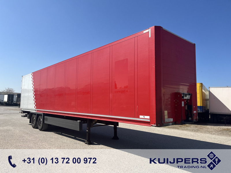 نصف مقطورة صندوق مغلق Schmitz Cargobull SCB S2 / Box Trailer / 2 axle / Loadlift / APK TUV 02-26: صورة 1