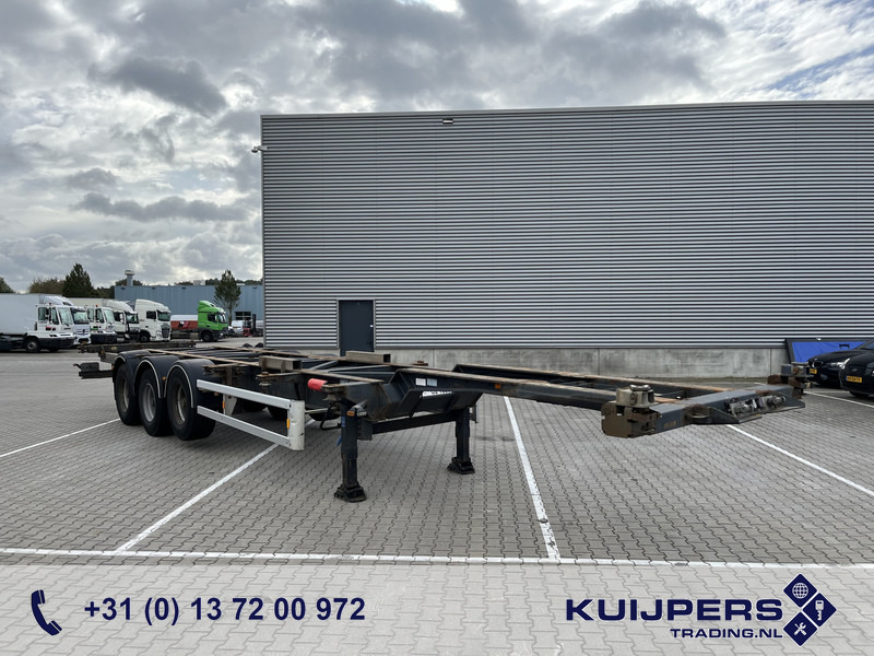 نصف مقطورة لنقل الحاويات Van Hool 3B0071 / Container Chassis / BPW Drum / Liftas / NL trailer: صورة 1