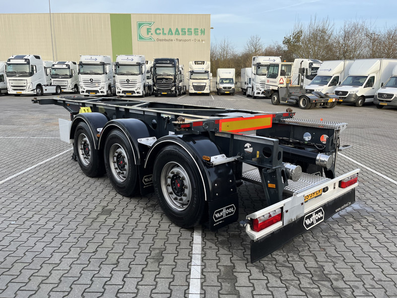 نصف مقطورة لنقل الحاويات Van Hool A3C002 / ADR / 3x SAF / 20 FT Container / TE HUUR: صورة 18