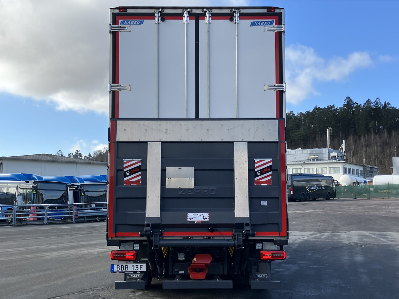 MAN TGX 26.520 6×2-4 fjärrbil Närko - شاحنة مقفلة: صورة 5 MAN TGX 26.520 6×2-4 fjärrbil Närko - شاحنة مقفلة: صورة 5