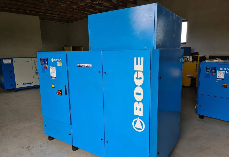 Kompresor śrubowy BOGE S 150-3 110 kW - الضاغط: صورة 1 Kompresor śrubowy BOGE S 150-3 110 kW - الضاغط: صورة 1