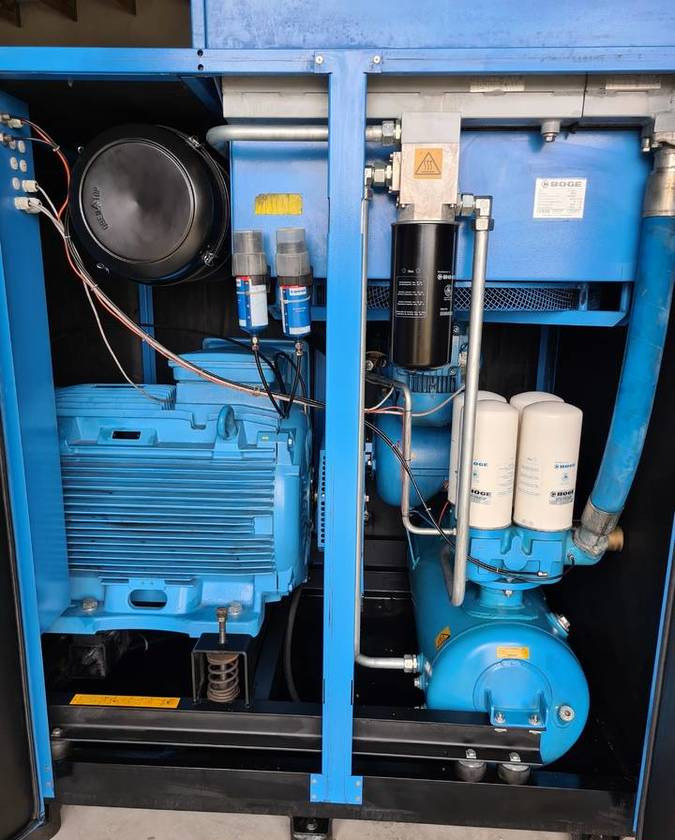 Kompresor śrubowy BOGE S 150-3 110 kW - الضاغط: صورة 5 Kompresor śrubowy BOGE S 150-3 110 kW - الضاغط: صورة 5