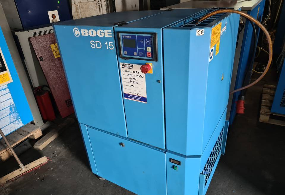 Kompresor śrubowy Boge SD 15, 11 kw - الضاغط: صورة 2 Kompresor śrubowy Boge SD 15, 11 kw - الضاغط: صورة 2