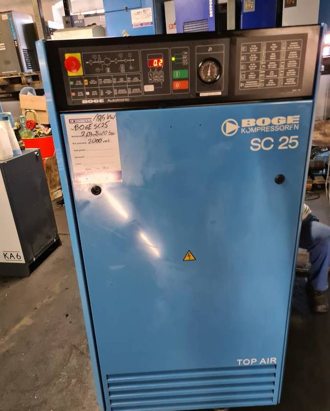 Sprężarka tłokowa BOGE SC 25, 18,5 kw - الضاغط: صورة 2 Sprężarka tłokowa BOGE SC 25, 18,5 kw - الضاغط: صورة 2