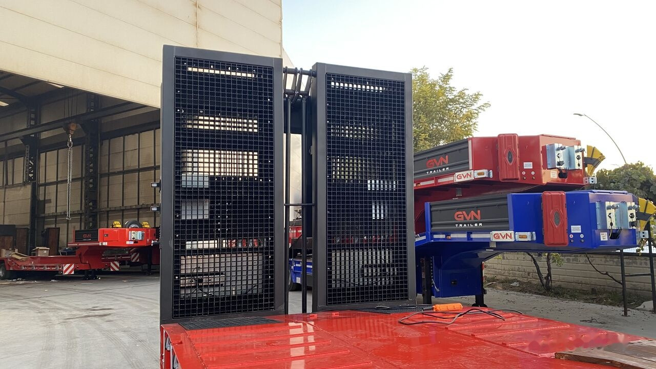 GVN Trailer 3 AXLE HYDRAULIC PLATFORM LOWBED - عربة منخفضة مسطحة نصف مقطورة: صورة 5 GVN Trailer 3 AXLE HYDRAULIC PLATFORM LOWBED - عربة منخفضة مسطحة نصف مقطورة: صورة 5