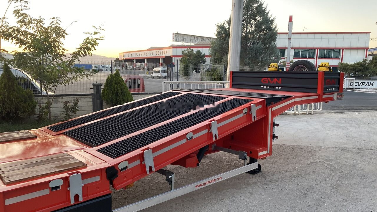 GVN Trailer 3 AXLE HYDRAULIC PLATFORM LOWBED - عربة منخفضة مسطحة نصف مقطورة: صورة 4 GVN Trailer 3 AXLE HYDRAULIC PLATFORM LOWBED - عربة منخفضة مسطحة نصف مقطورة: صورة 4