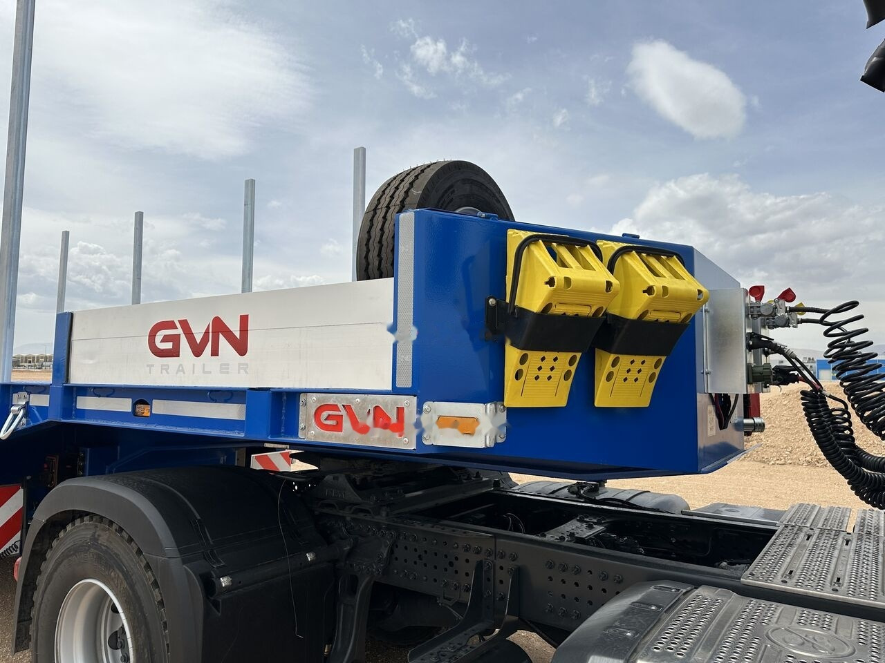 GVN Trailer 3 AXLE LOWBED - عربة منخفضة مسطحة نصف مقطورة: صورة 3 GVN Trailer 3 AXLE LOWBED - عربة منخفضة مسطحة نصف مقطورة: صورة 3