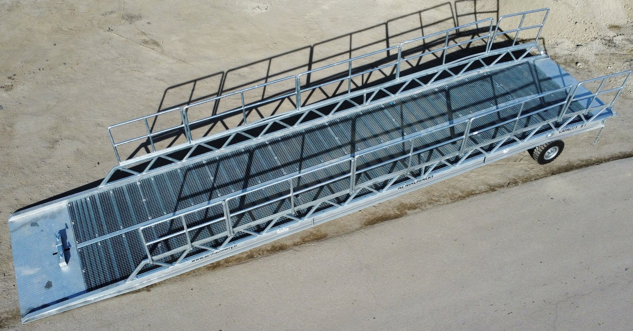 AZ RAMP-EASY XL-12 FULL GALVA. WIDE Mobil Galvanizate Loading Ramp With Level Off, 12 t Capacity - منحدر تحميل: صورة 3 AZ RAMP-EASY XL-12 FULL GALVA. WIDE Mobil Galvanizate Loading Ramp With Level Off, 12 t Capacity - منحدر تحميل: صورة 3