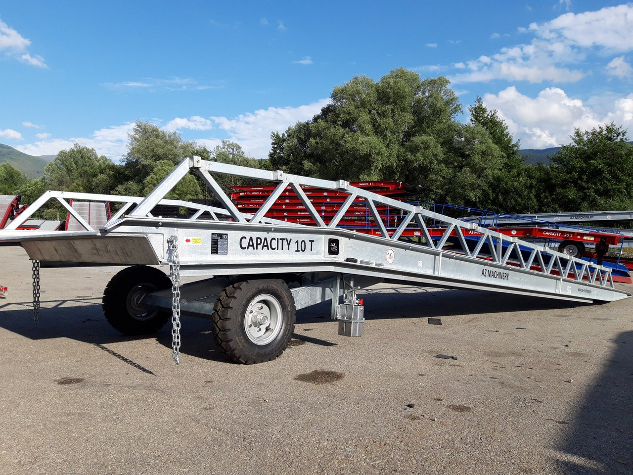 AZ RAMP-EASY XL-12 FULL GALVA. WIDE Mobil Galvanizate Loading Ramp With Level Off, 12 t Capacity - منحدر تحميل: صورة 2 AZ RAMP-EASY XL-12 FULL GALVA. WIDE Mobil Galvanizate Loading Ramp With Level Off, 12 t Capacity - منحدر تحميل: صورة 2
