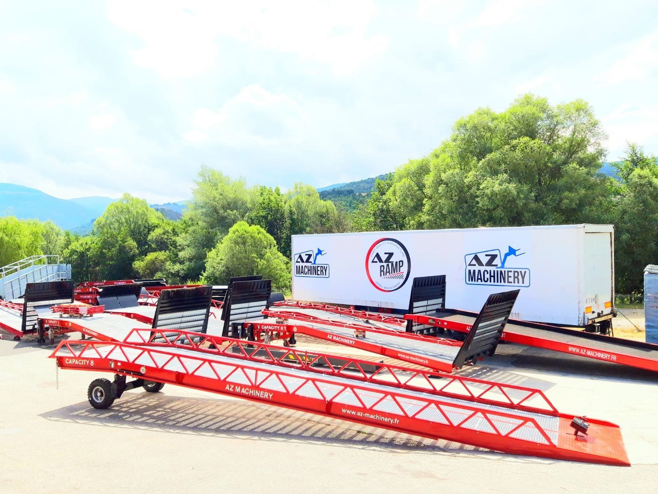 AZ RAMP-EASY XL-20 . Mobil Loading Ramp WIDE With Level Off, 20 t Capacity - منحدر تحميل: صورة 4 AZ RAMP-EASY XL-20 . Mobil Loading Ramp WIDE With Level Off, 20 t Capacity - منحدر تحميل: صورة 4