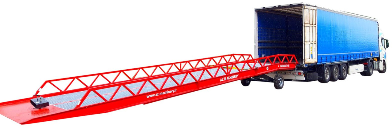 AZ RAMP-EASY XL-20 . Mobil Loading Ramp WIDE With Level Off, 20 t Capacity - منحدر تحميل: صورة 1 AZ RAMP-EASY XL-20 . Mobil Loading Ramp WIDE With Level Off, 20 t Capacity - منحدر تحميل: صورة 1