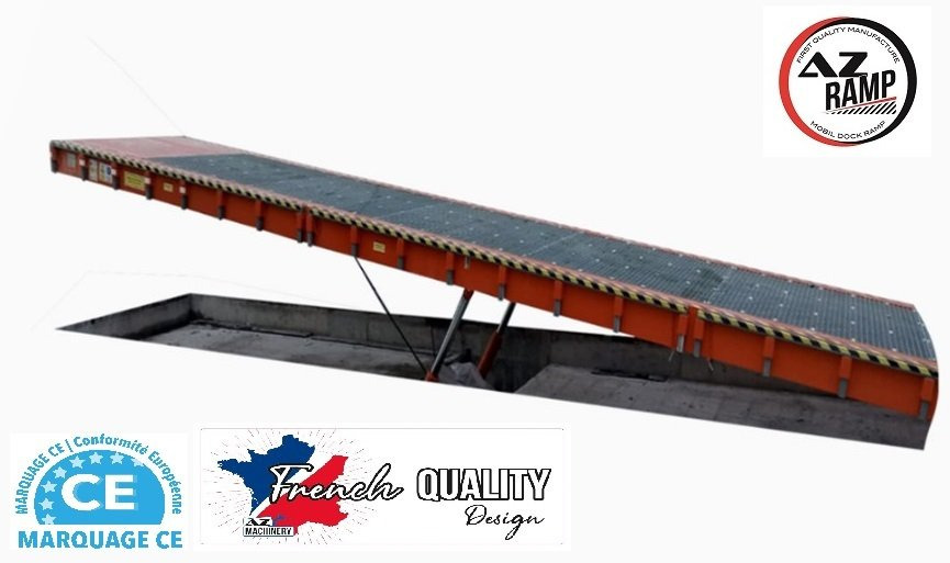 Embeded loading ramp-Buried loading ramp with tilting lip.AZ RAMP-EASY ST-10T - منحدر تحميل: صورة 1 Embeded loading ramp-Buried loading ramp with tilting lip.AZ RAMP-EASY ST-10T - منحدر تحميل: صورة 1