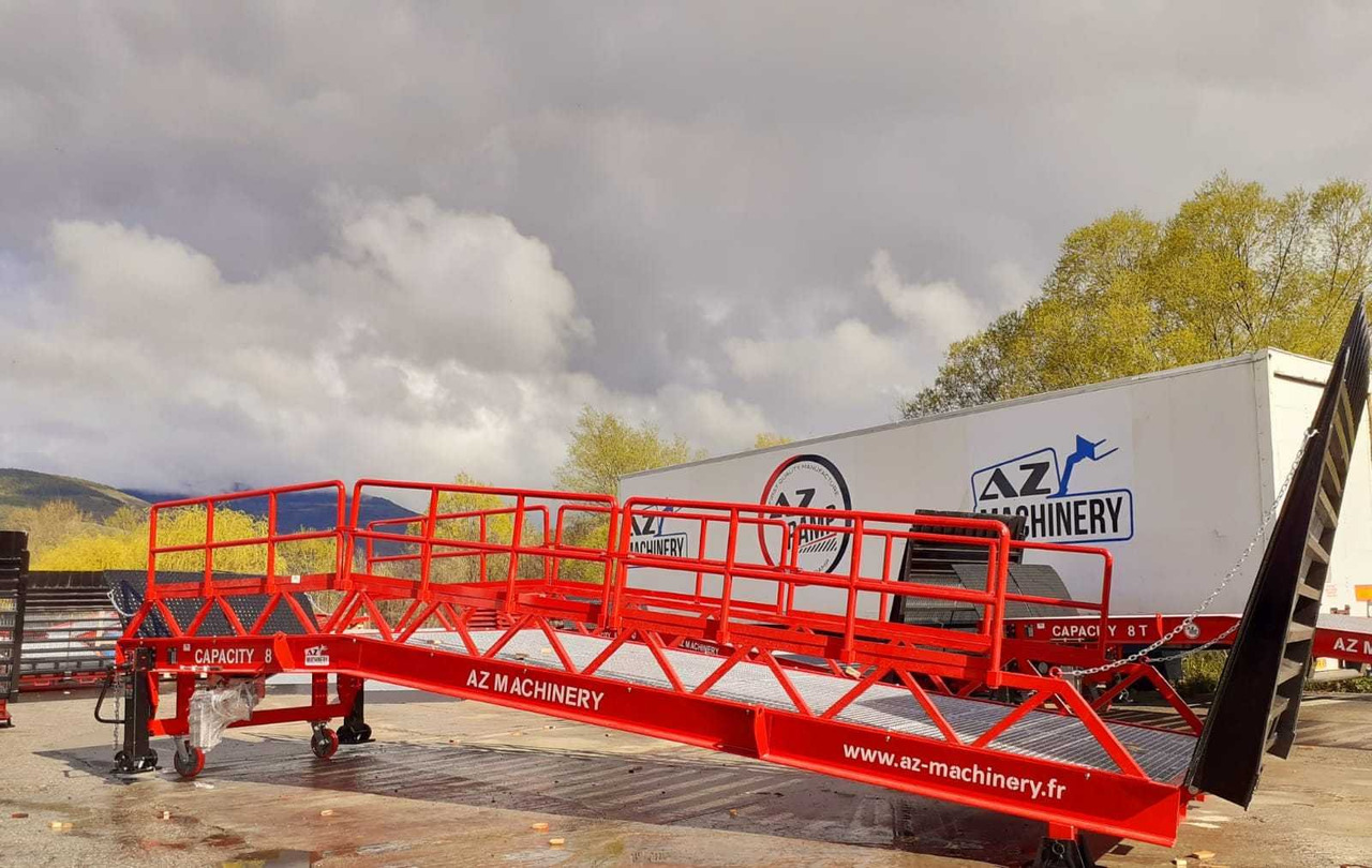 جديدة منحدر تحميل Loading Ramp with with hydraulic tilting bridge -  AZ RAMP - STAR-RL- 12T. 12 ton capacity: صورة 13