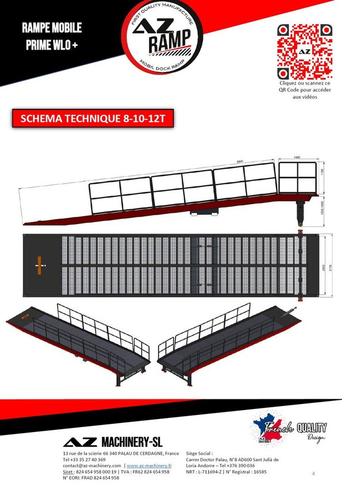 **RENTAL 12-24-36 Month** AZ RAMP-PRIME PRIME WLO + 8 . Industrial Mobil Loading Ramp - منحدر تحميل: صورة 5 **RENTAL 12-24-36 Month** AZ RAMP-PRIME PRIME WLO + 8 . Industrial Mobil Loading Ramp - منحدر تحميل: صورة 5