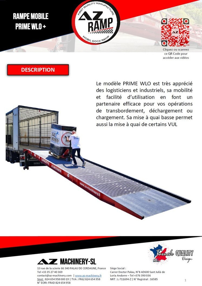 **RENTAL 12-24-36 Month** AZ RAMP-PRIME PRIME WLO + 8 . Industrial Mobil Loading Ramp - منحدر تحميل: صورة 3 **RENTAL 12-24-36 Month** AZ RAMP-PRIME PRIME WLO + 8 . Industrial Mobil Loading Ramp - منحدر تحميل: صورة 3