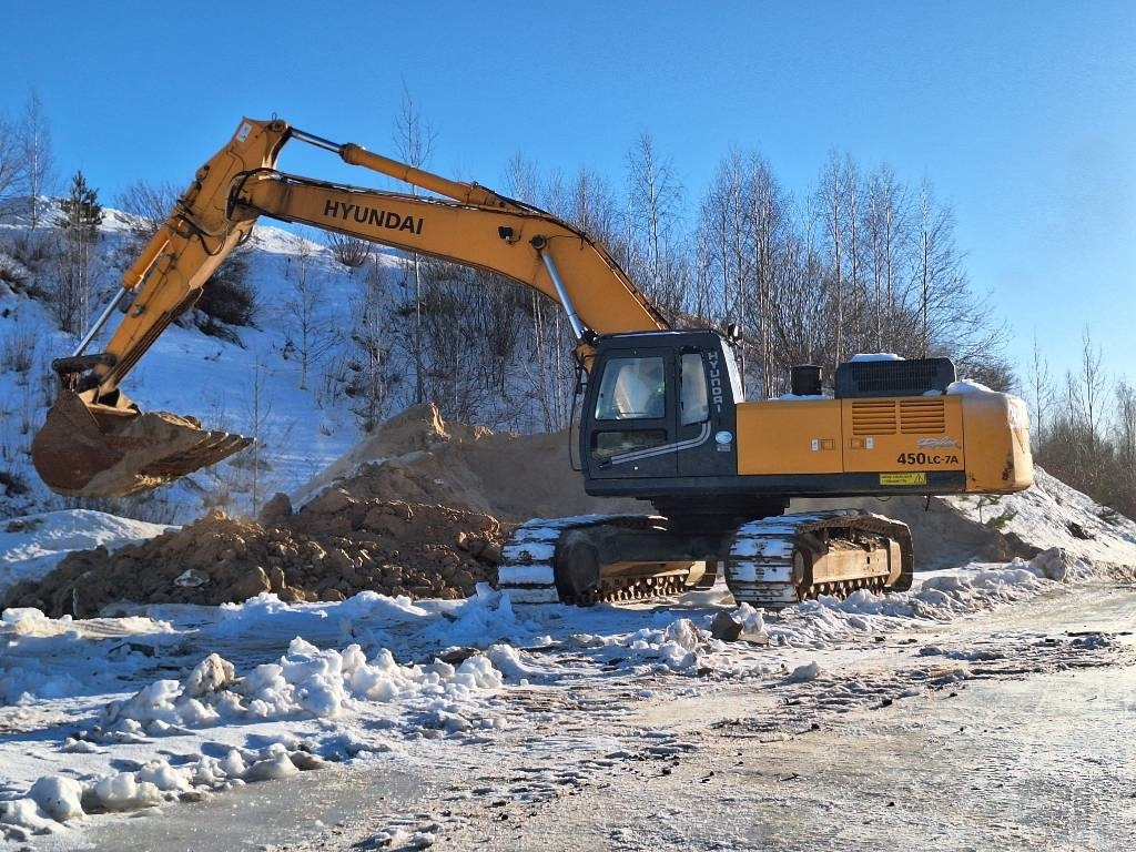 Hyundai Robex 450 LC-7 A - حفار زحاف: صورة 1 Hyundai Robex 450 LC-7 A - حفار زحاف: صورة 1