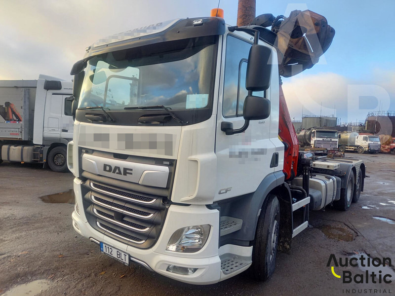 DAF CF 450 FAR - شاحنة ذات خطاف, شاحنة كرين: صورة 1 DAF CF 450 FAR - شاحنة ذات خطاف, شاحنة كرين: صورة 1