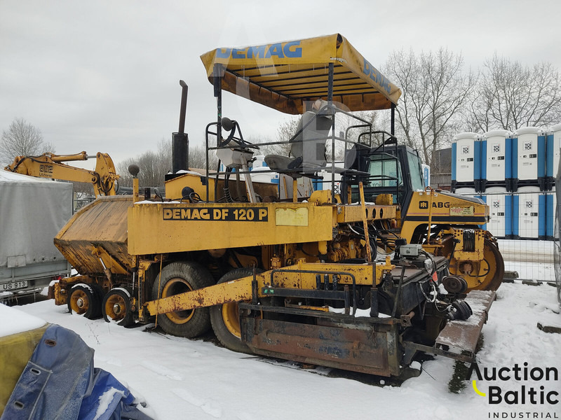 Demag DF 120 P - مدادة الأسفلت: صورة 4 Demag DF 120 P - مدادة الأسفلت: صورة 4