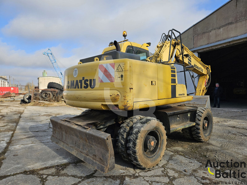 Komatsu PW130ES-6K - حفارة دولاب: صورة 3 Komatsu PW130ES-6K - حفارة دولاب: صورة 3