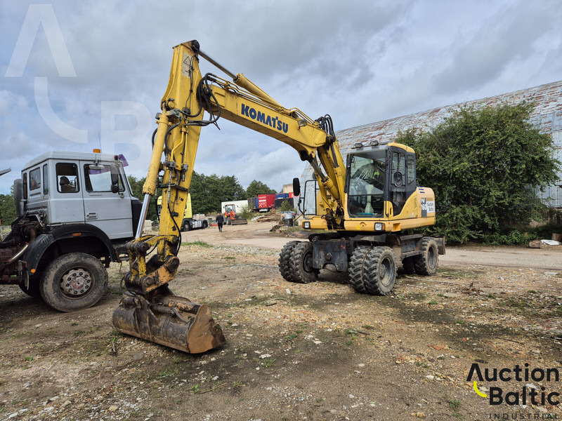 Komatsu PW160-7 - حفارة دولاب: صورة 1 Komatsu PW160-7 - حفارة دولاب: صورة 1