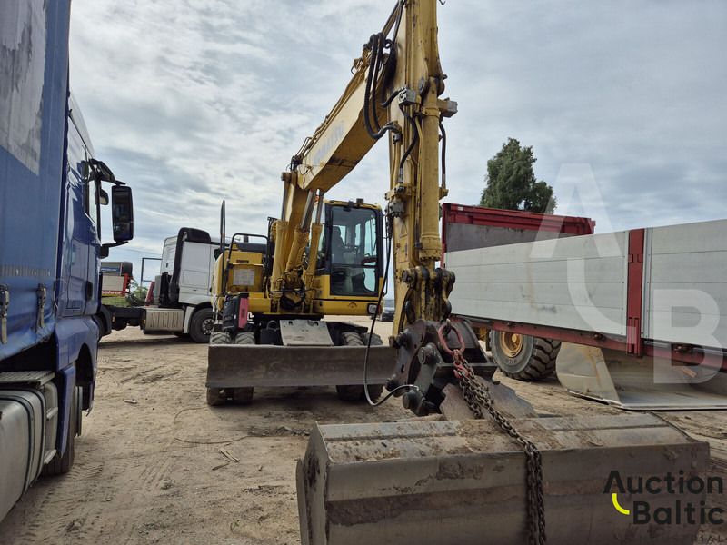 Komatsu PW160 - حفارة دولاب: صورة 4 Komatsu PW160 - حفارة دولاب: صورة 4