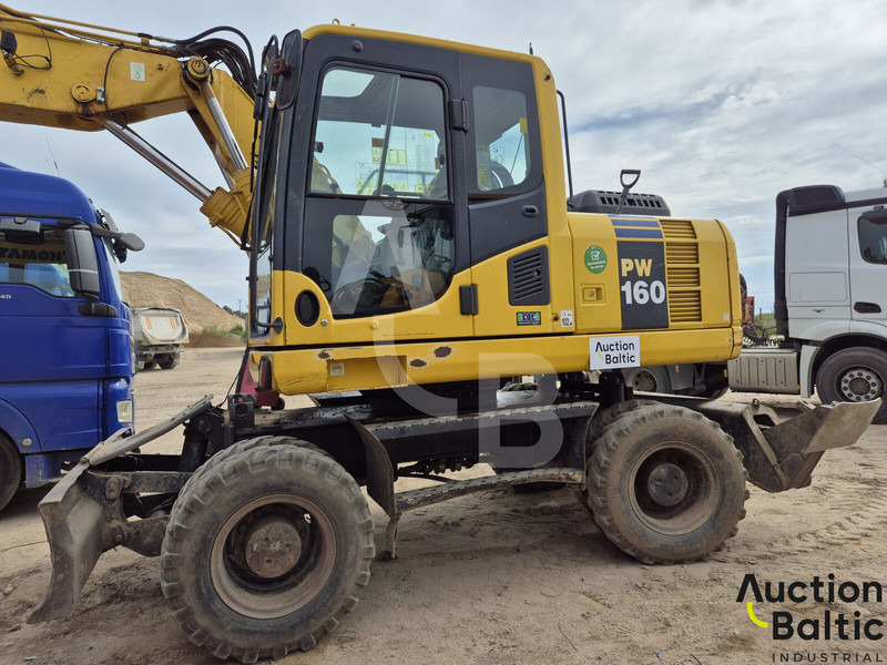 Komatsu PW160 - حفارة دولاب: صورة 3 Komatsu PW160 - حفارة دولاب: صورة 3