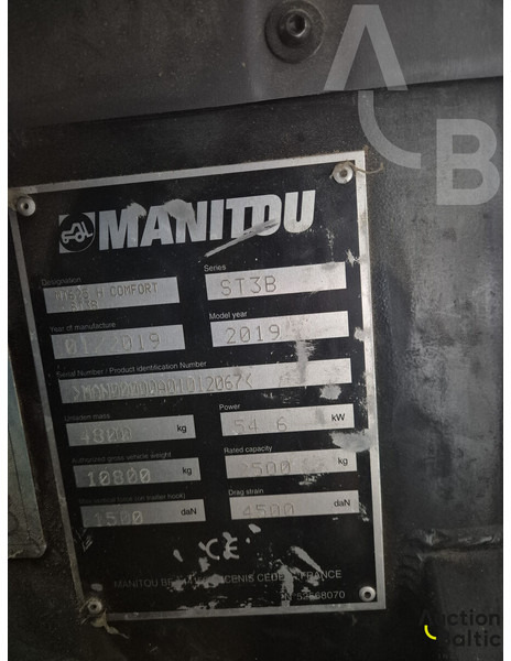 Manitou MT 625 H Comfort - ST3B Manitou MT 625 H Comfort - ST3B: صورة 19 Manitou MT 625 H Comfort - ST3B Manitou MT 625 H Comfort - ST3B: صورة 19