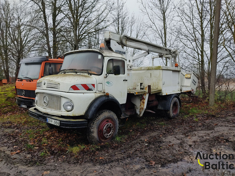 Mercedes-Benz Lako 911 - منصة تلسكوبية محمولة على شاحنة: صورة 1 Mercedes-Benz Lako 911 - منصة تلسكوبية محمولة على شاحنة: صورة 1