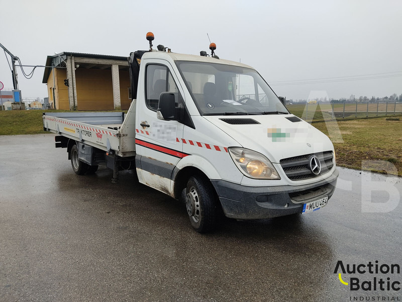 Mercedes-Benz Sprinter 515 CDI - شاحنات مسطحة, شاحنة كرين: صورة 2 Mercedes-Benz Sprinter 515 CDI - شاحنات مسطحة, شاحنة كرين: صورة 2