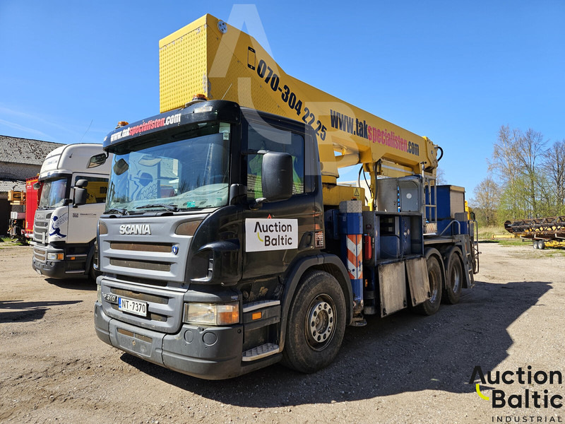 Scania P 310 - منصة تلسكوبية محمولة على شاحنة: صورة 1 Scania P 310 - منصة تلسكوبية محمولة على شاحنة: صورة 1