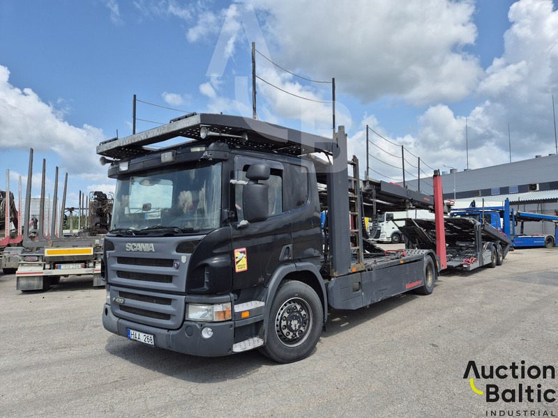 Scania P 420 - شاحنة نقل سيارات شاحنة: صورة 1 Scania P 420 - شاحنة نقل سيارات شاحنة: صورة 1