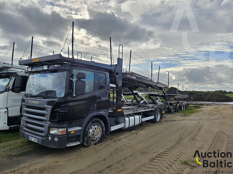 Scania P 420 - شاحنة نقل سيارات شاحنة: صورة 1 Scania P 420 - شاحنة نقل سيارات شاحنة: صورة 1