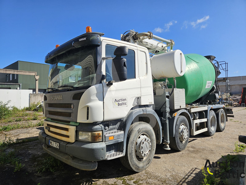Scania P 420 - مضخة خرسانة ثابتة: صورة 1 Scania P 420 - مضخة خرسانة ثابتة: صورة 1