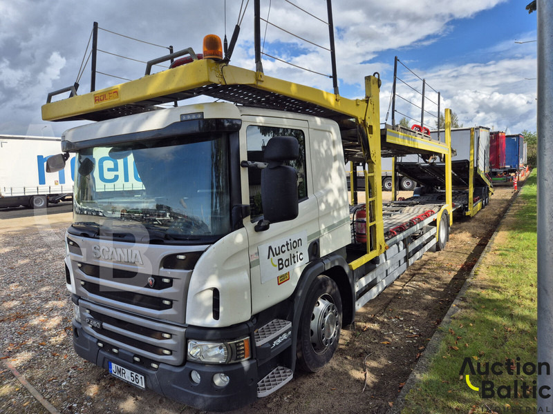 Scania P 450 - شاحنة نقل سيارات شاحنة: صورة 1 Scania P 450 - شاحنة نقل سيارات شاحنة: صورة 1