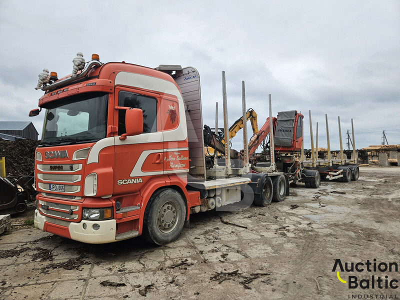 Scania R 560 - مقطورة الغابات: صورة 1 Scania R 560 - مقطورة الغابات: صورة 1