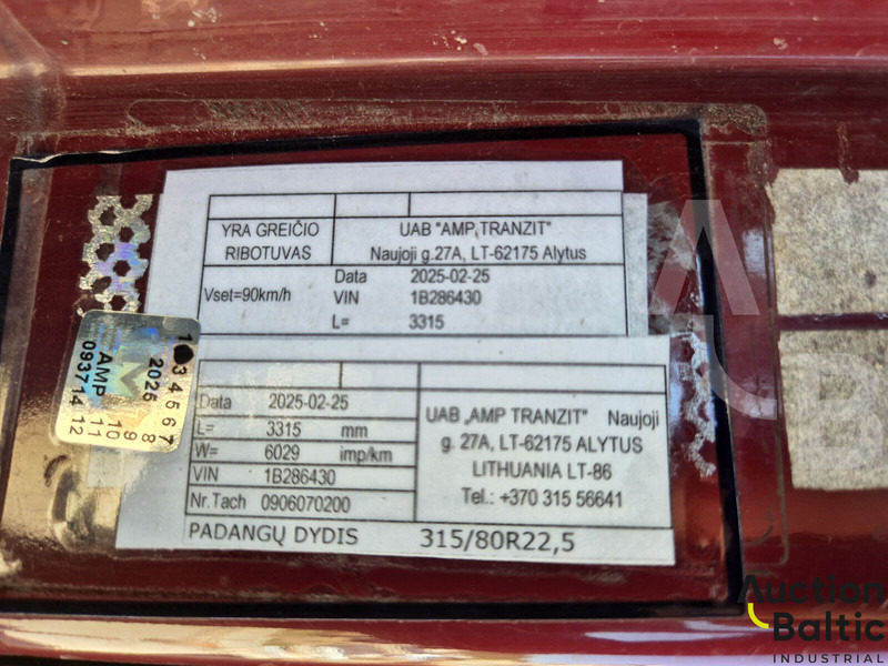 شاحنة نقل المخلفات Volvo FM12: صورة 20