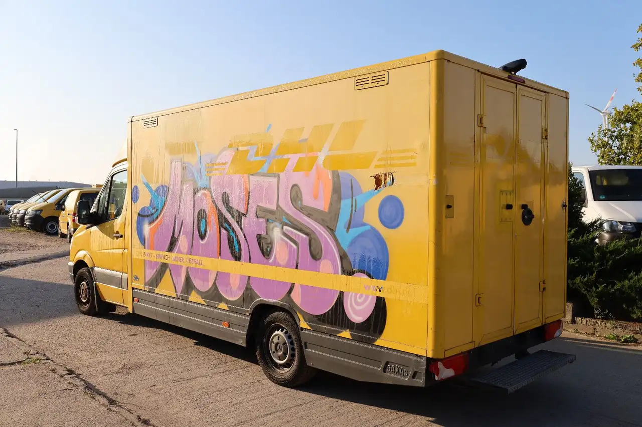 Mercedes-Benz Sprinter II Pritsche/ Koffer/Regalsystem - شاحنة مغلقة الصندوق: صورة 4 Mercedes-Benz Sprinter II Pritsche/ Koffer/Regalsystem - شاحنة مغلقة الصندوق: صورة 4