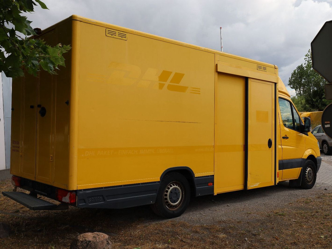 Mercedes-Benz Sprinter II Pritsche/ Koffer/Regalsystem - شاحنة مغلقة الصندوق: صورة 3 Mercedes-Benz Sprinter II Pritsche/ Koffer/Regalsystem - شاحنة مغلقة الصندوق: صورة 3