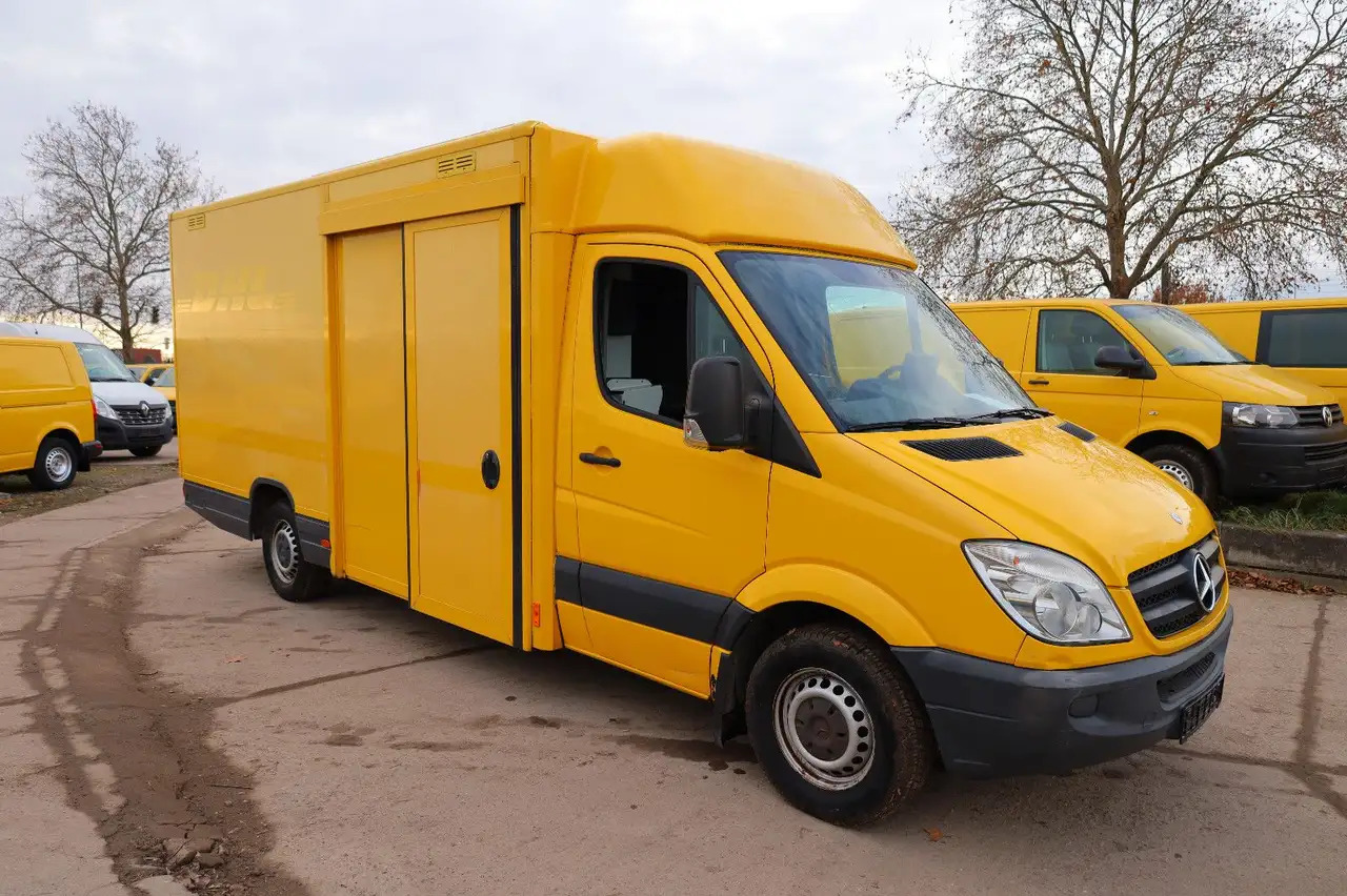 Mercedes-Benz Sprinter II Pritsche/ Koffer/Regalsystem - شاحنة مغلقة الصندوق: صورة 1 Mercedes-Benz Sprinter II Pritsche/ Koffer/Regalsystem - شاحنة مغلقة الصندوق: صورة 1