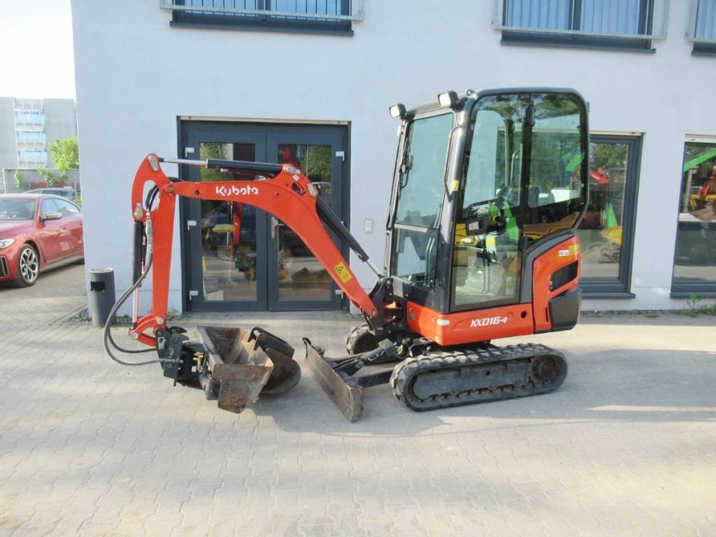 Kubota KX016-4 hydr. Schwenklöffel - حفارة مُصَّغرة: صورة 1 Kubota KX016-4 hydr. Schwenklöffel - حفارة مُصَّغرة: صورة 1