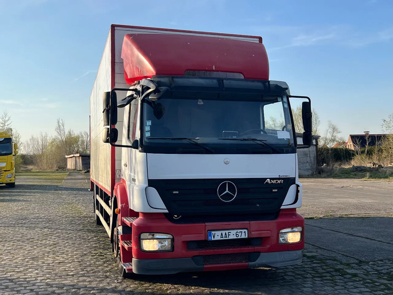 Mercedes-Benz Axor 1824 Belgian truck 300.000km***1824 6 cilinders***Euro5 - شاحنة مقفلة: صورة 2 Mercedes-Benz Axor 1824 Belgian truck 300.000km***1824 6 cilinders***Euro5 - شاحنة مقفلة: صورة 2