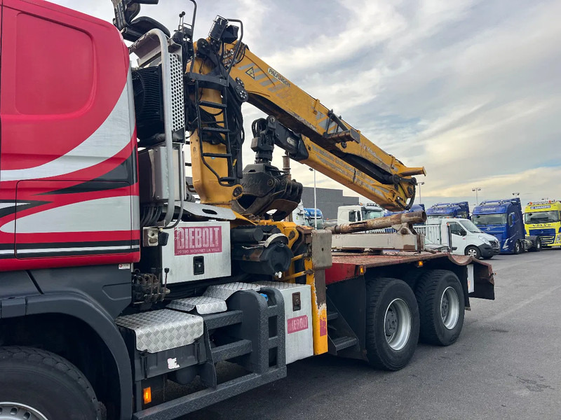 Scania R580 6x4 full steel*3pedal opticruise*R580 V8* - شاحنة قطع الأشجار: صورة 5 Scania R580 6x4 full steel*3pedal opticruise*R580 V8* - شاحنة قطع الأشجار: صورة 5