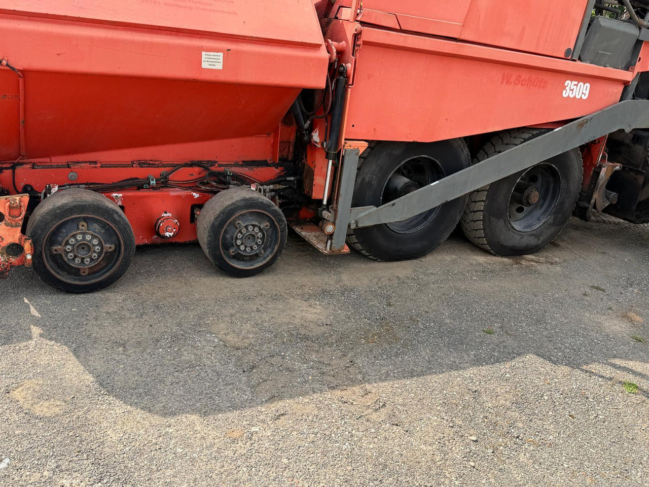 مدادة الأسفلت Demag-Dynapac DF135P powerfull 4-axle-paver: صورة 27