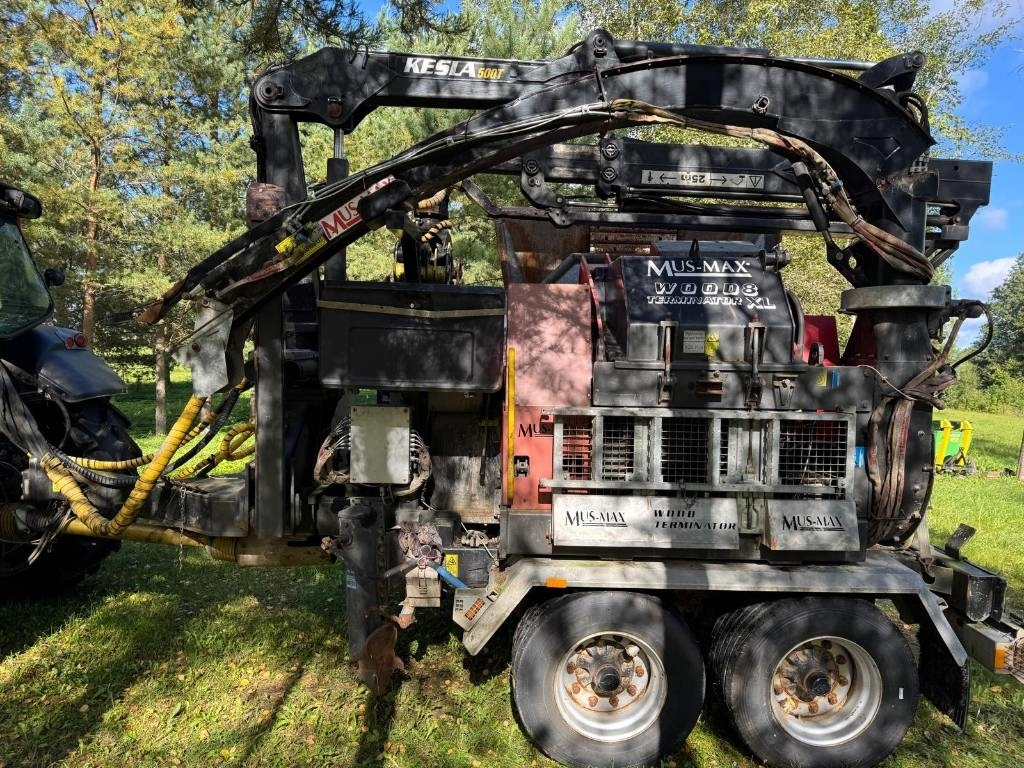 Mus-Max WT 8 XLZ - جرَّار أعمال الحراجة, قاطعة الأخشاب: صورة 4 Mus-Max WT 8 XLZ - جرَّار أعمال الحراجة, قاطعة الأخشاب: صورة 4