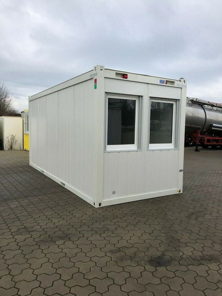 20ft Bürocontainer Wohncont.Mannschaftscontainer - نصف مقطورة لنقل الحاويات: صورة 1 20ft Bürocontainer Wohncont.Mannschaftscontainer - نصف مقطورة لنقل الحاويات: صورة 1